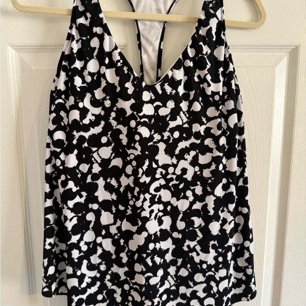 Magicsuit black white Taylor hot spot Tankini top 12